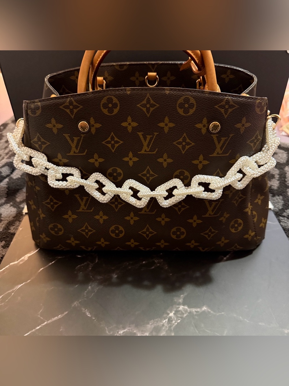 Pearl Purse Strap/Chain